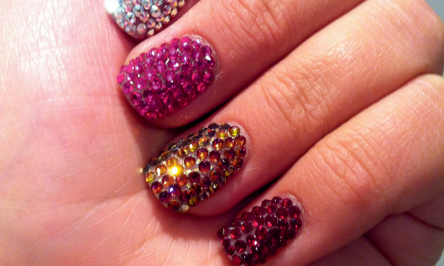 Whats Up Nails - Crystal Nail Polish (Gem Encrusted)