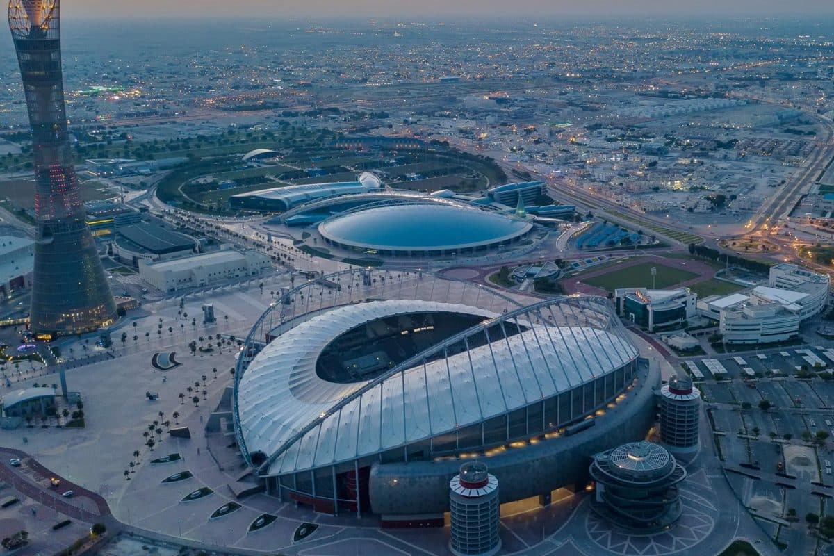 Wings for life venue Khalifa Stadium