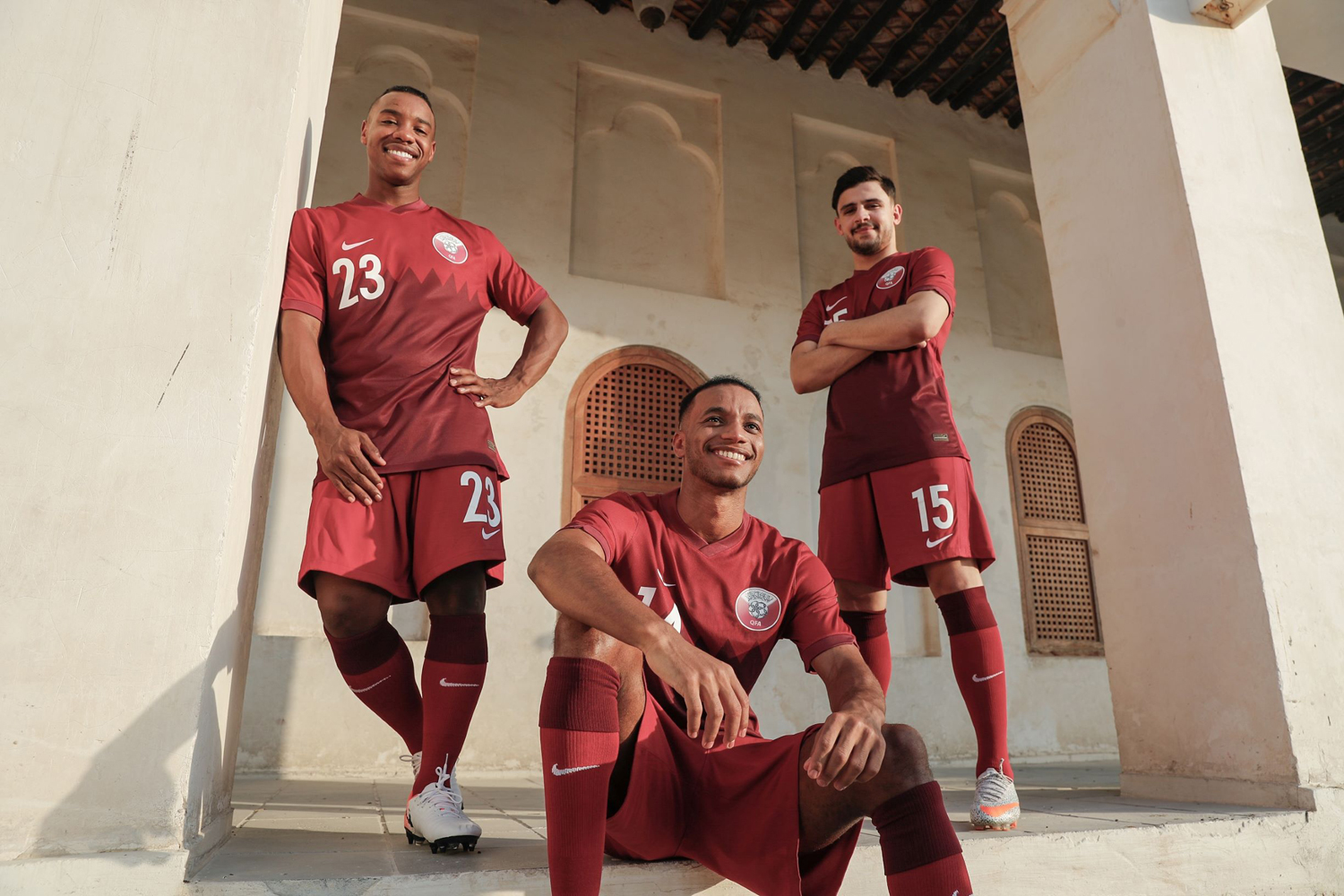 Qatar Football Association reveals new national team kit | Sport