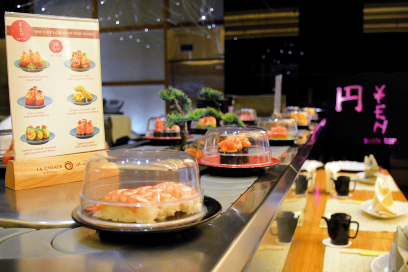 Yen Sushi Bar at La Cigale Hotel