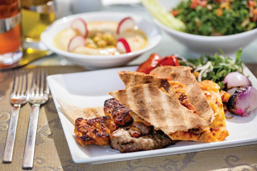 Burj Al Hamam , Doha The PearlQatar Reviews Lebanese cuisine
