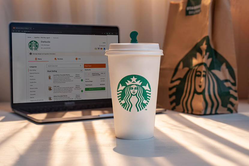 Get your Starbucks coffee delivered in Doha through Talabat | Time In