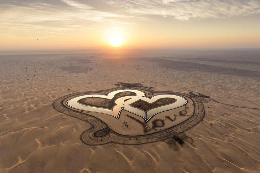 Fantastic things to do in Dubai, Dubai Love Lakes