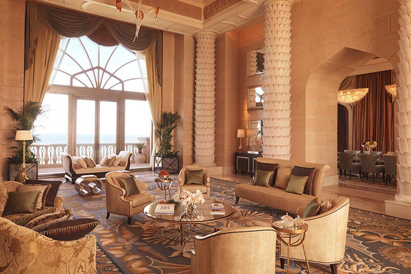 Most luxurious hotel suites in Dubai, Atlantis The Palm
